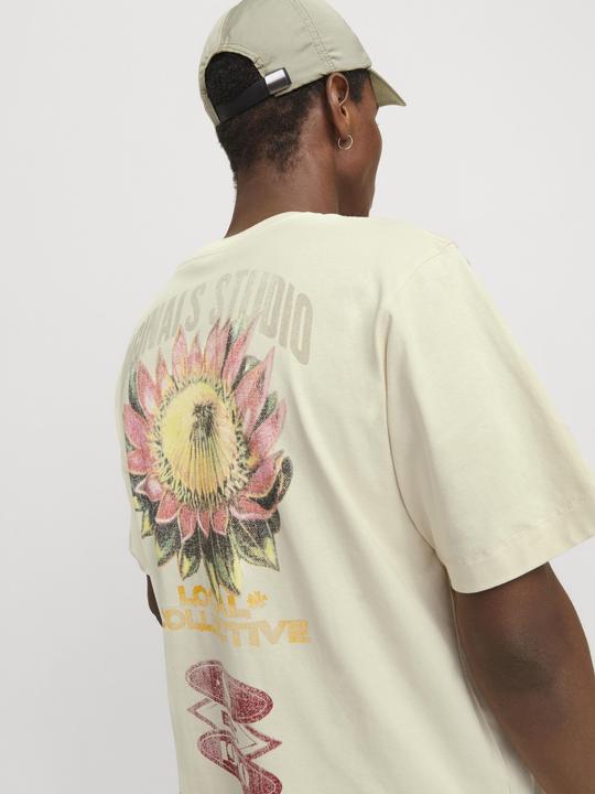 Image du produit Jack & Jones Rückenprint Rundhalsausschnitt T-shirt T-shirt (S)