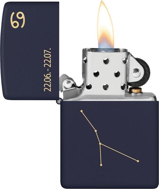 Actual product image Zippo Zodiac Cancer Design