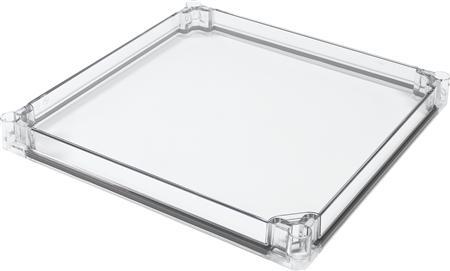 Immagine prodotto Ensto Vaegskab Cubo C og P låg, trasparente, policarbonato 300 x 300 x 30 mm, ekskl. Skruer