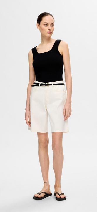 Actual product image Selected Femme Ribbed tank top (L)