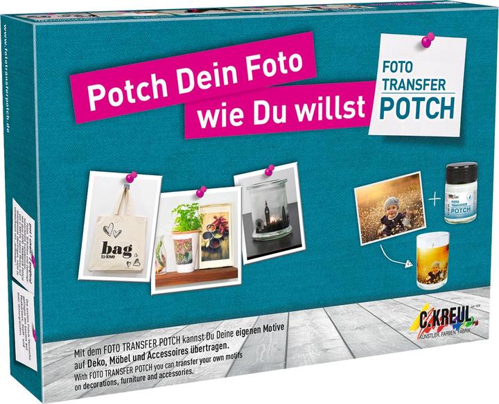 Image du produit Kreul Photo Transfer POTCH, set NOUVEAU DESIGN (Transparent, 50 ml)
