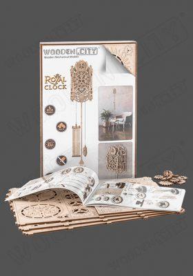 Actual product image WoodenCity Royal wall pendulum clock