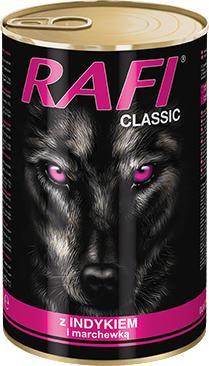 Dolina noteci Rafi Classic with Turkey and Carrots - Wet Food for Dogs - 1240g (Adult, 1 pcs., 1240 g)