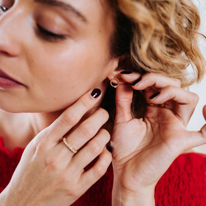 Actual product image Julie Julsen Stud earrings (Silver 925)