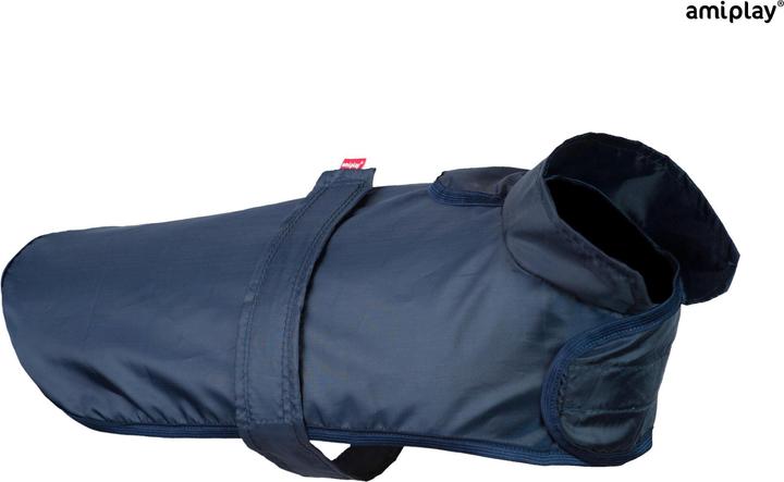 Actual product image amiplay Raincoat Bristol Minschnauze 38cm Navybl (Dog coat)