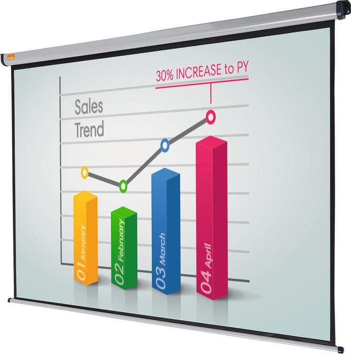 Produktbild Nobo Roll-Leinwand (86", 4:3)