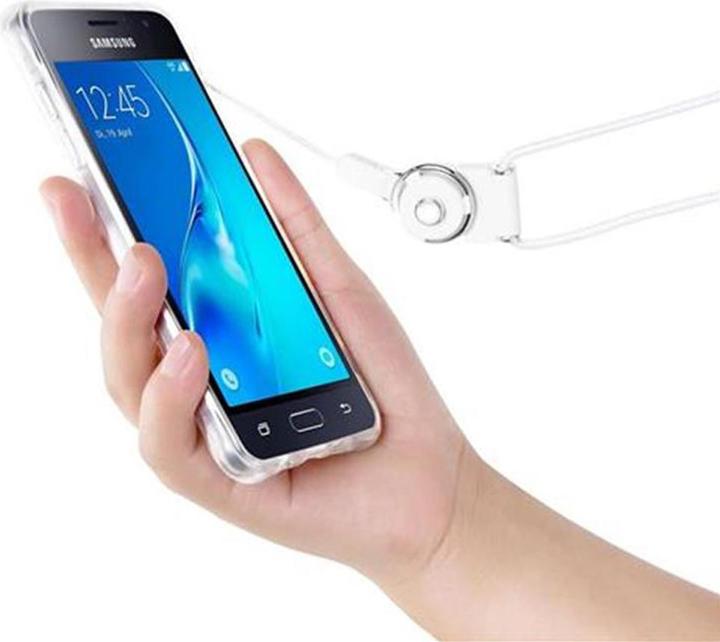 Image du produit Cadorabo Couverture TPU Ultra Slim Small Waist Sling (Samsung Galaxy J1 (2016))