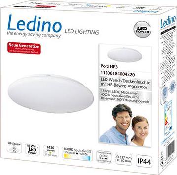 Actual product image Ledino Surface mounted luminaire PORZ 18 W 4000 K (1450 lm)