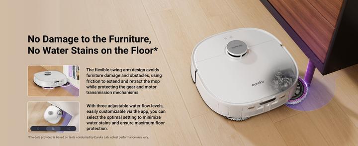 Actual product image Eureka J15 (Vacuum mopping robot)
