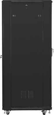 Produktbild Lanberg -Schränke FF01-8847-12B (47U, 19 "" 800mm 800 mm, stehend, voll, Glas, 800 kg, schwarz) (47 HE, 19 Zoll Rack)
