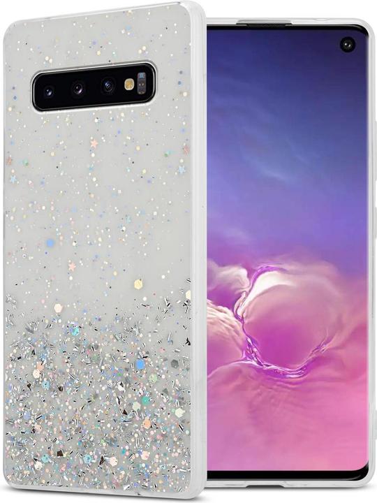 Transparent mit Glitter