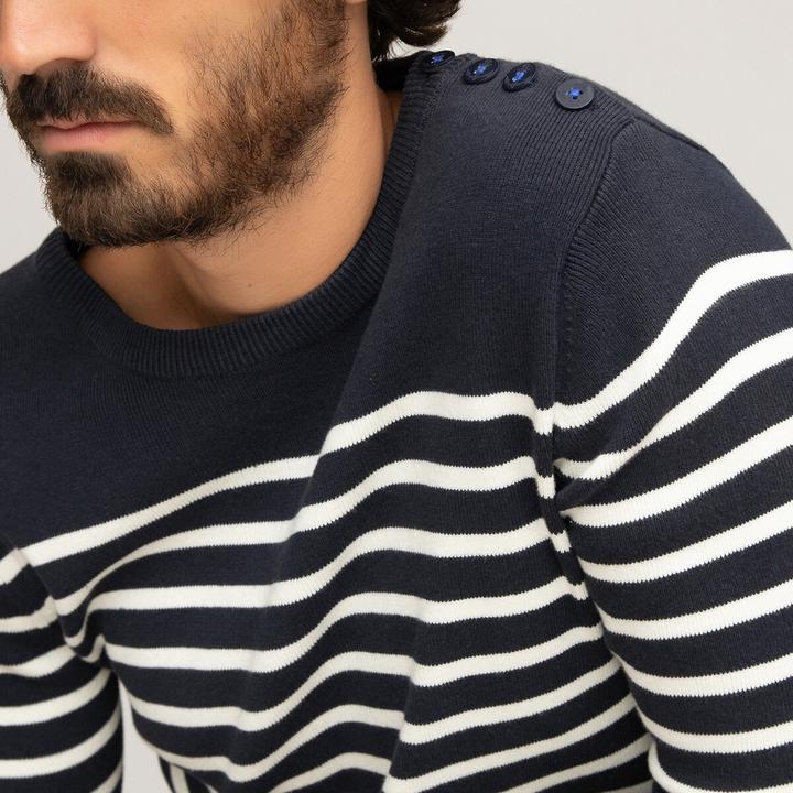 Actual product image La Redoute Collections Organic cotton sailor jumper (XL)