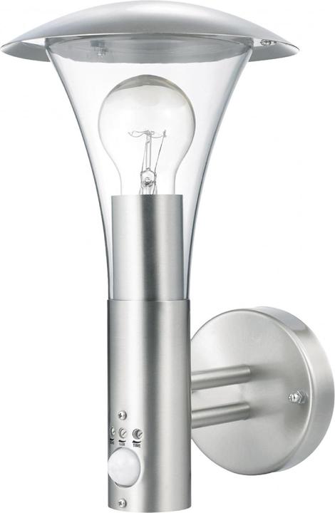 Actual product image Ranex 5000.318 Stainless steel outdoor wall lamp Milo with (E27, IP44)