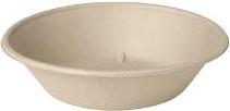 Actual product image Multi Skål round 800 ml Ø194x48 mm Brun Bagasse FF natural,8 pk x 40 stk/krt