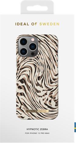 Actual product image iDeal Of Sweden Designer Hard Cover Hypnotic Zebra (Apple iPhone 13 Pro Max)