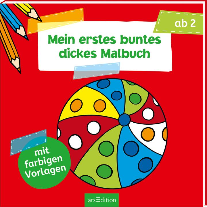 Image du produit Mon premier livre de coloriage épais et coloré
