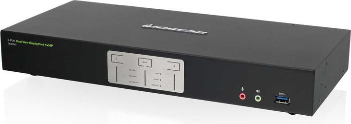Actual product image Iogear 2-Port 4K Dual View Disp.Port