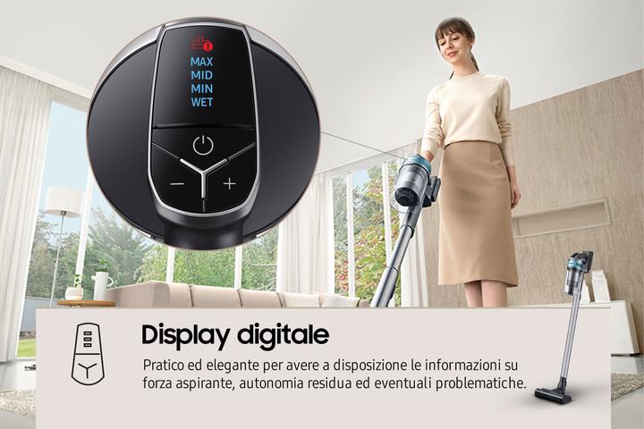 Produktbild Samsung JET 75 SERIES TEAL MINT SM-VS20T7532T1/ET WIRELESS VACUUM