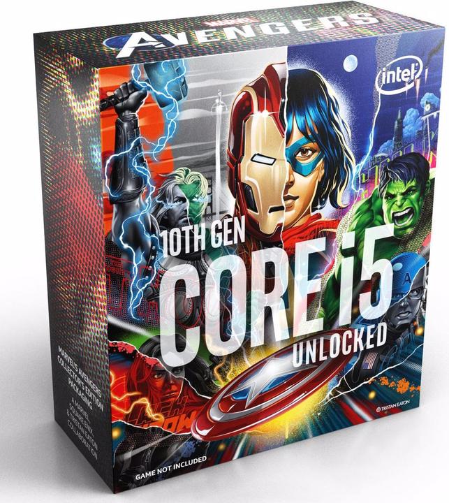 Intel Core i5-10600K - Avengers Edition (LGA 1200, 4.10 GHz, 6 -Core)