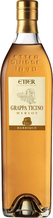 Image du produit Etter Grappa Ticino Barrique en coffret cadeau (1 x 70 cl)
