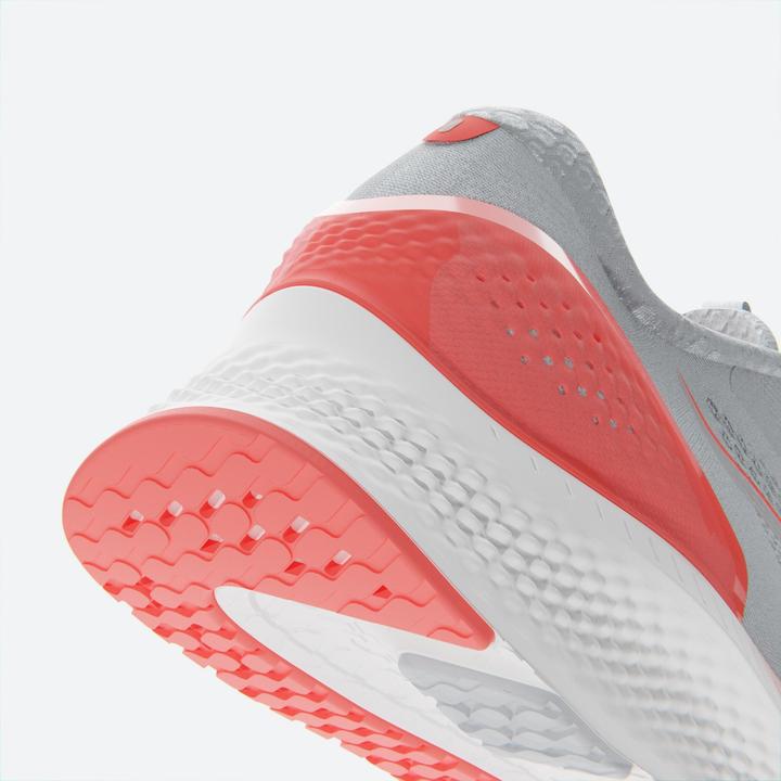 Actual product image Kiprun Women's running shoes - KS500 2 grey/coral (37)
