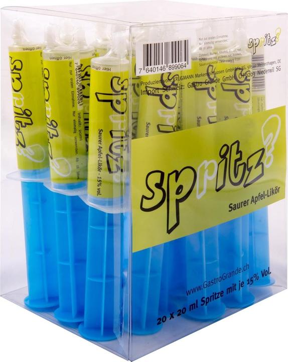 Image du produit Krugmann spritz? Liqueur de pomme acidulée 20 x 20 ml (20 x 2 cl)