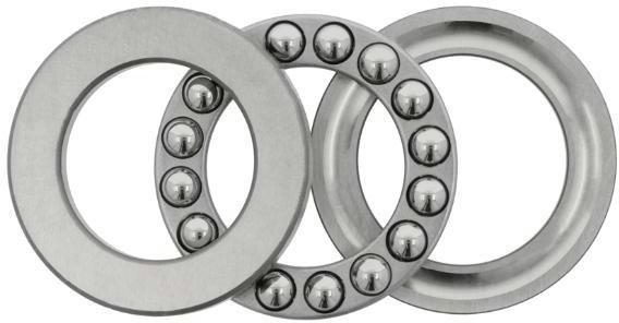 Actual product image SKF Axial deep groove ball bearing 51213 Inner Ø 65 mm Outer Ø 100 mm Width 27 mm