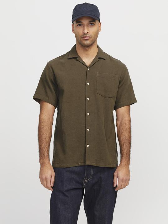Image du produit Jack & Jones Rddwayne Structure Resort Shirt S/S Sn (XXL)