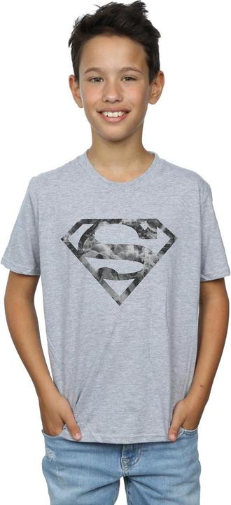 Actual product image Boys Superman Marble Logo T-Shirt (152, 158)