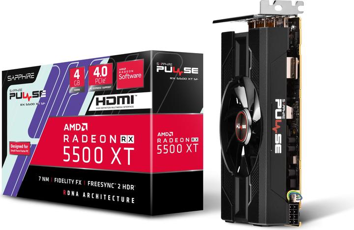 Produktbild Sapphire Pulse Radeon RX 5500 XT SF (4 GB)