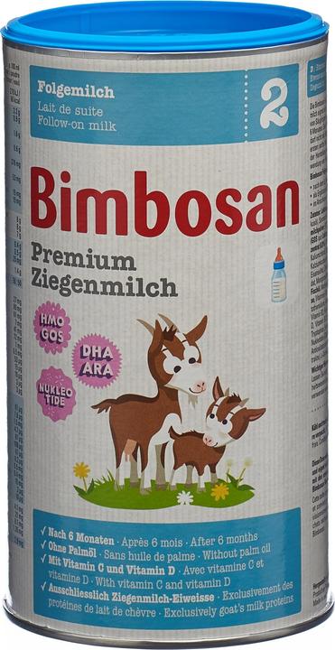 Produktbild Bimbosan Ziegenmilch 2 Folgemilch (400 g, ab 6 Monaten)