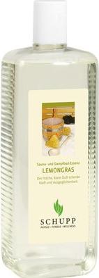 Actual product image Schupp sauna steam bath essences lemongrass 1000 ml