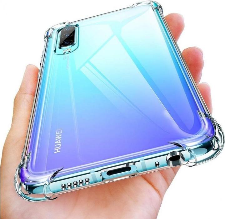 Actual product image Screenguard Huawei P30 hull Crystal Soft Airbag Bumper (Huawei P30)