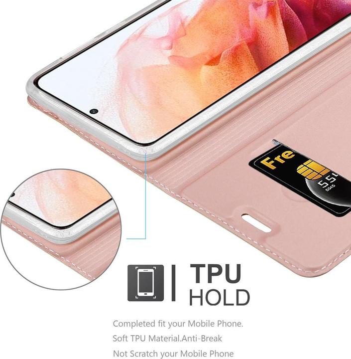 Productafbeelding Cadorabo Boek Classy Style Cover (Samsung Galaxy S21 5G)