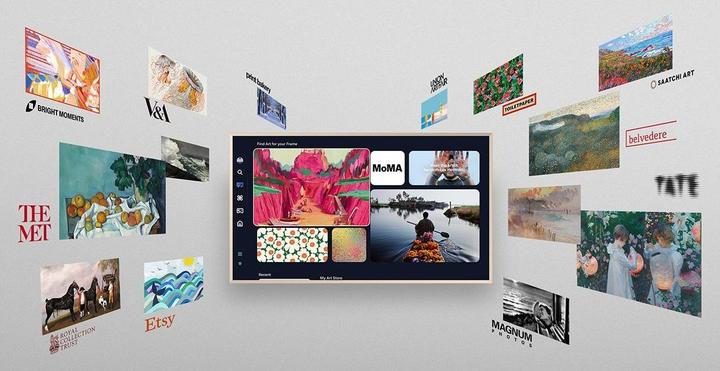 Produktbild Samsung QE55LS03FA (55", The Frame, LED, QLED, 4K, 2025)