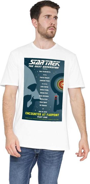 Actual product image Mens The Next Generation Season 1 Episode 1 T-Shirt (M)