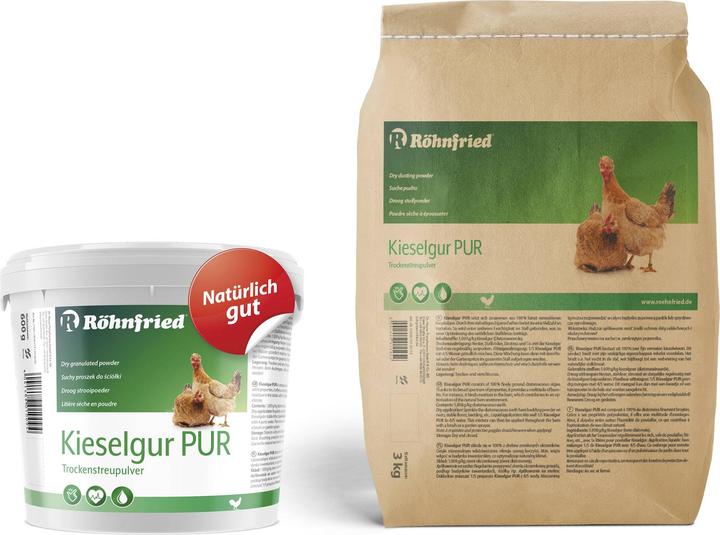 Produktbild Röhnfried Kieselgur PUR (3 kg, Einstreu)