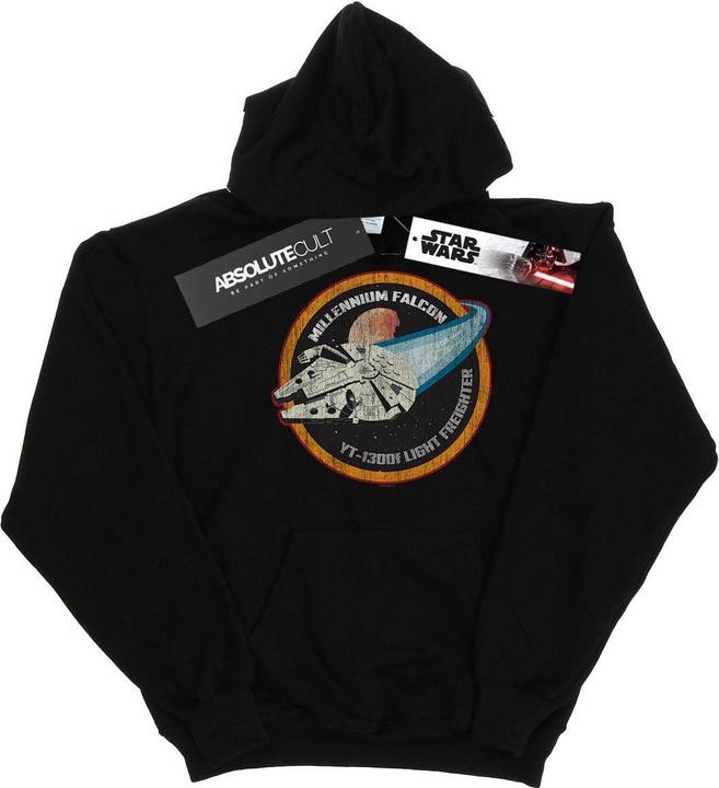 Image du produit Star Wars - Sweat à capuche MILLENNIUM FALCON BADGE - Homme (S)