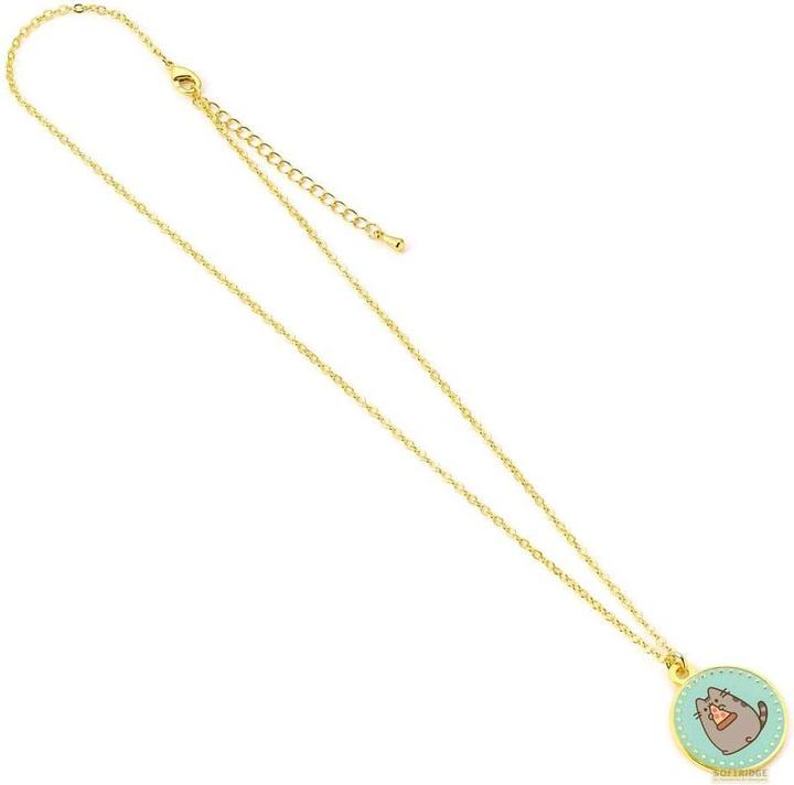 Actual product image Carat PUSHEEN - Pizza - Necklace (Zinc alloy and enamel)