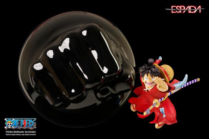 Actual product image Espada One Piece "Monkey D. Luffy" 1/8 PVC Wall Statue