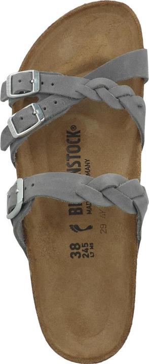 Actual product image Birkenstock Franca Braided geöltes Naturleder schmal - 67441 (40)