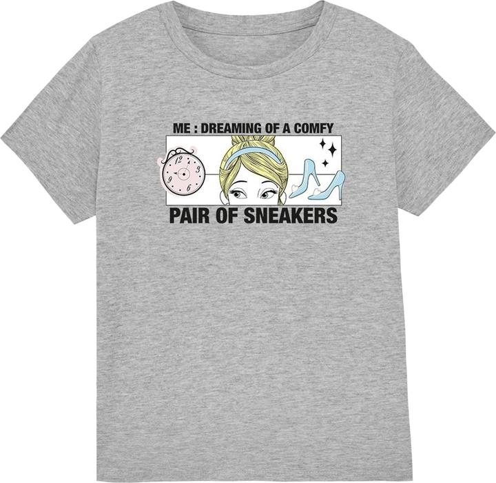 Immagine prodotto Cinderella Dreaming Of Comfy Sneakers Maglietta Bambini (128)