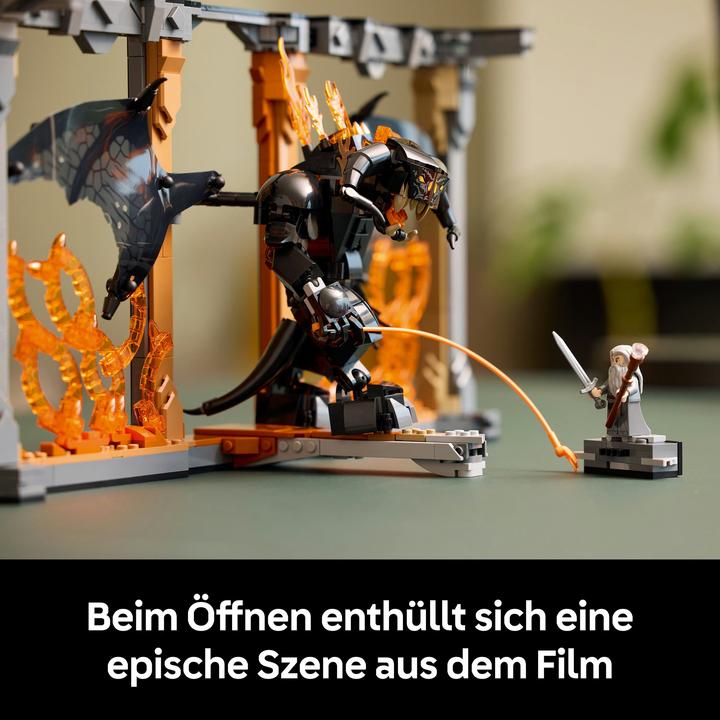 Actual product image LEGO The Lord of the Rings: Balrog™ bookend (10367, LEGO Icons)