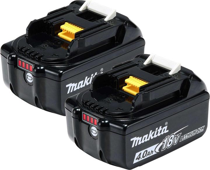 Produktbild Makita 2x BL1840B Akku 4,0 Ah 18V Li-Ion - BL1840B (18 V)