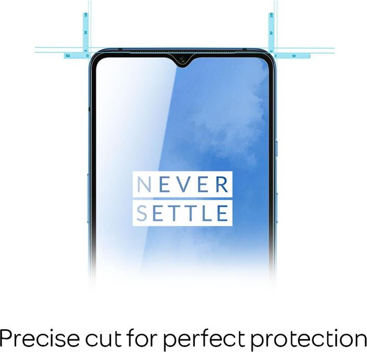 Actual product image Nalia Protective glass (1 Piece, OnePlus 7T)