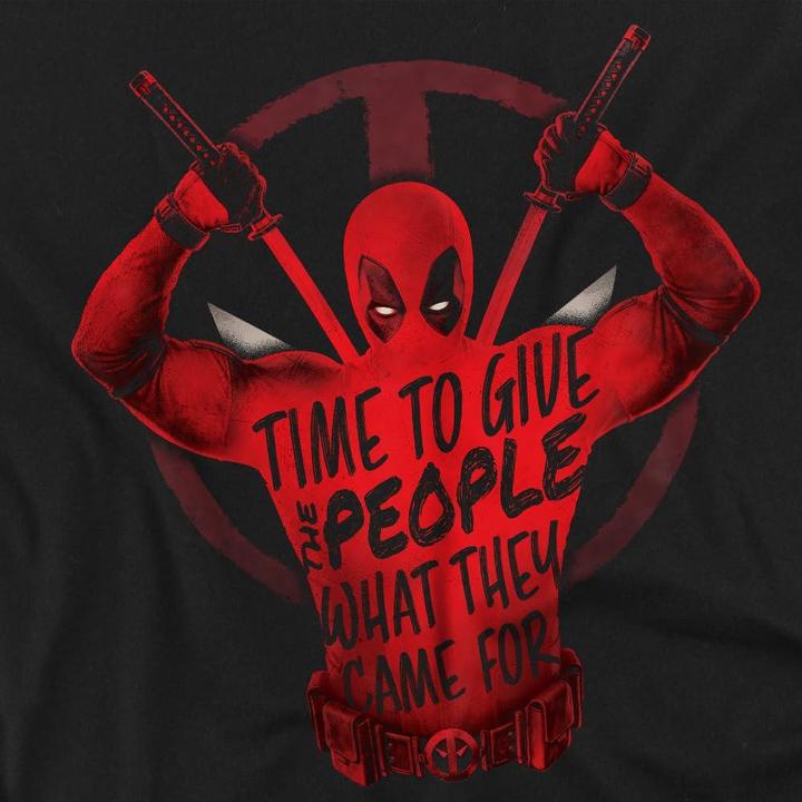 Immagine prodotto Deadpool & Wolverine Give The People Maglietta Deadpool Uomo (S)