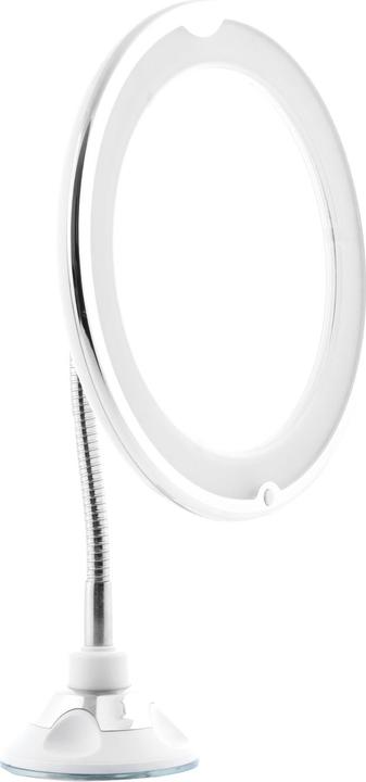 InnovaGoods Miroir de courtoisie avec grossissement et LED (Ø 20 cm)