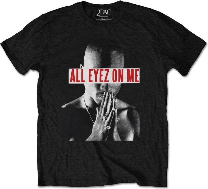 Image du produit Tupac Shakur T-Shirt unisexe adulte All Eyez On Me (S)