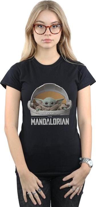 Immagine prodotto Star Wars The Mandalorian The Child Pod Maglietta Donna (M)