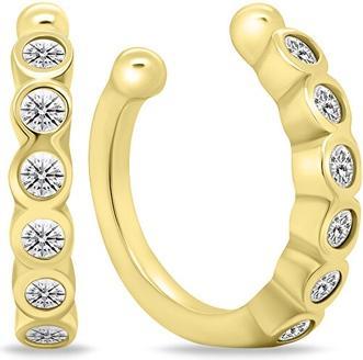 Immagine prodotto Brilio Argento - Orecchini moda placcati in oro con zirconi trasparenti EA695Y